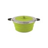 Πτυσσόμενη Κατσαρόλα με Καπάκι Outwell 2,5lt Lime Green | www.lightgear.gr