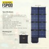 Αναδιπλούμενο Φωτοβολταϊκό Πάνελ Nitecore FSP100 | www.lightgear.gr