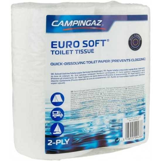 Ειδικό Χαρτί Υγείας Χημικής Τουαλέτας Campingaz Euro Soft 4τεμ | www.lightgear.gr