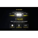 Επαναφορτιζόμενος Φακός Κεφαλής LED Nitecore NU40