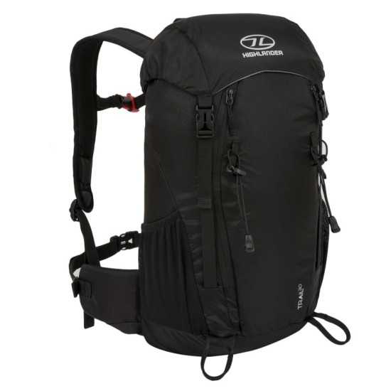 Σακίδιο Highlander Trail 30 Μαύρο | www.lightgear.gr