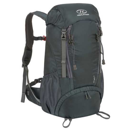 Σακίδιο Highlander Trail 40 Ανθρακί | www.lightgear.gr