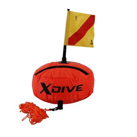 Σημαδούρα PVC Με Σημαία XDive Sphere | www.lightgear.gr