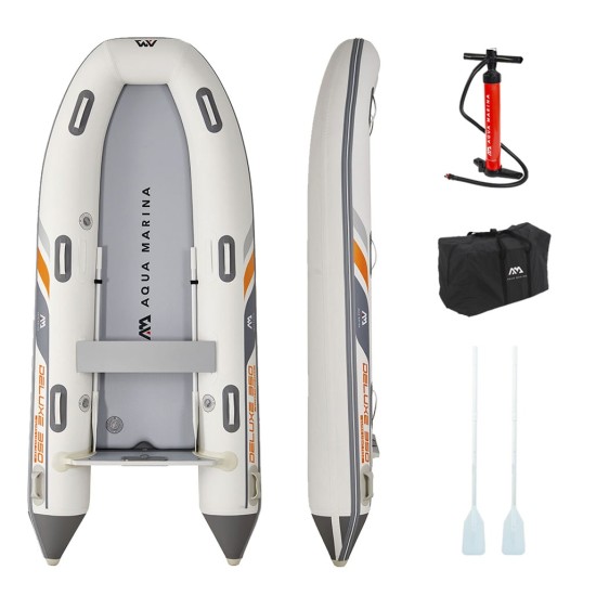 Φουσκωτό Σκάφος Aqua Marina U-DELUXE 350 5 Aτόμων 3,5mx1,6m | www.lightgear.gr