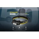 Επαναφορτιζόμενος Φακός Κεφαλής LED Nitecore NU50