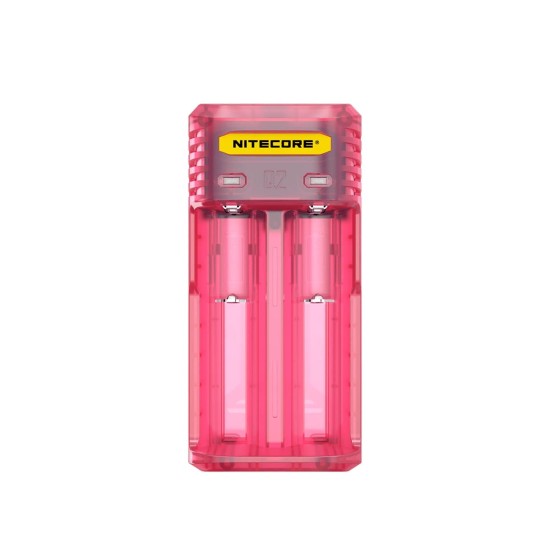 Φορτιστής Nitecore Q2 - Quick charger - 2A/12W Pink | www.lightgear.gr