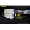 Τροφοδοτικό USB / Αντάπτορας Nitecore UA66Q High speed charging 68w Max