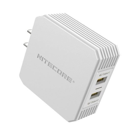 Τροφοδοτικό USB Nitecore UA42Q Quick charge 3.0 | www.lightgear.gr