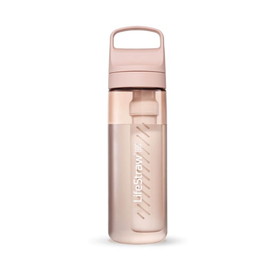 Παγούρι με Φίλτρο Νερού LifeStraw Go 650ml Cherry Blossom Pink | www.lightgear.gr