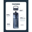 Παγούρι με Φίλτρο Νερού LifeStraw Go 650ml Kyoto Orange