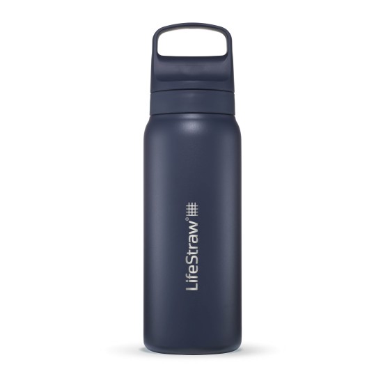 Ανοξείδωτο Παγούρι με Φίλτρο Νερού LifeStraw Go Steel 700ml Aegean Sea | www.lightgear.gr