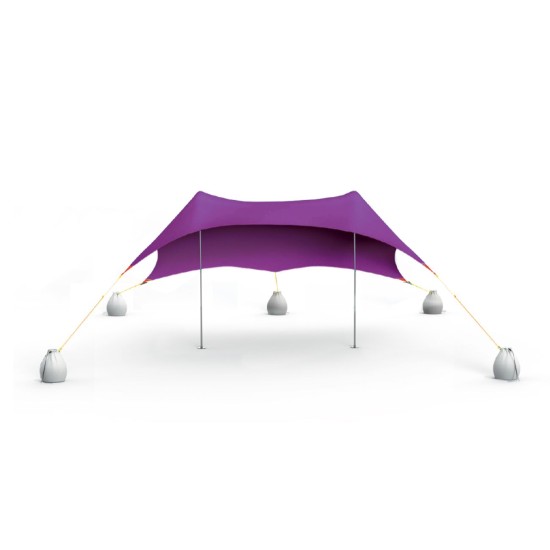 Ελαστική Τέντα Παραλίας Salty Tribe Aeolians 3x2,5m Sparkling Grape | www.lightgear.gr