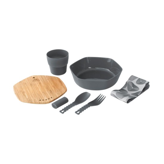 Σετ Φαγητού Robens Leaf Meal Kit Ανθρακί 8τεμ | www.lightgear.gr