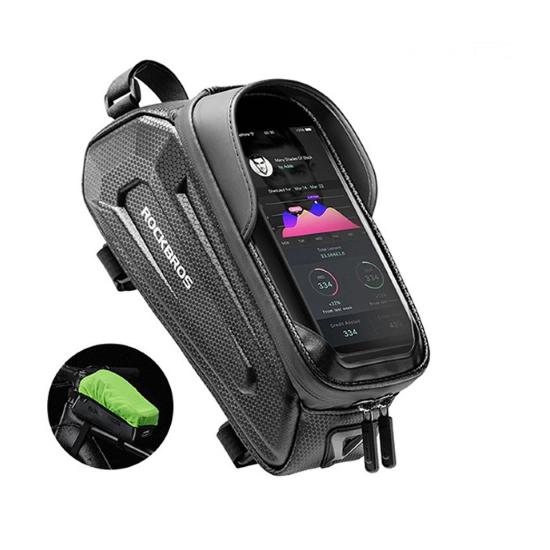Τσαντάκι Ποδηλάτου Με Θήκη Κινητού Rockbros B68 1,7lt | www.lightgear.gr
