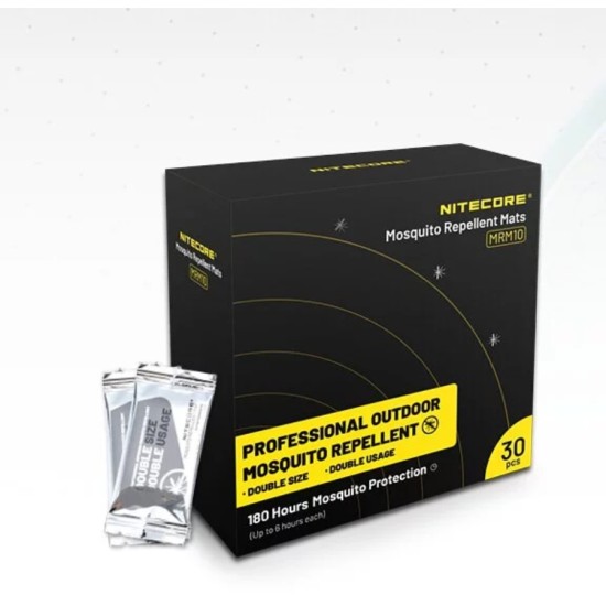 Ταμπλέτες για Απωθητή Εντόμων Nitecore MRM10 30τεμ | www.lightgear.gr