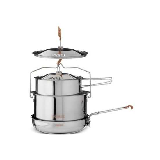 Σετ Μαγειρέματος Ανοξείδωτο Primus Campfire Μεγάλο | www.lightgear.gr Σετ Μαγειρέματος Ανοξείδωτο Primus Campfire Μεγάλο | www.lightgear.gr