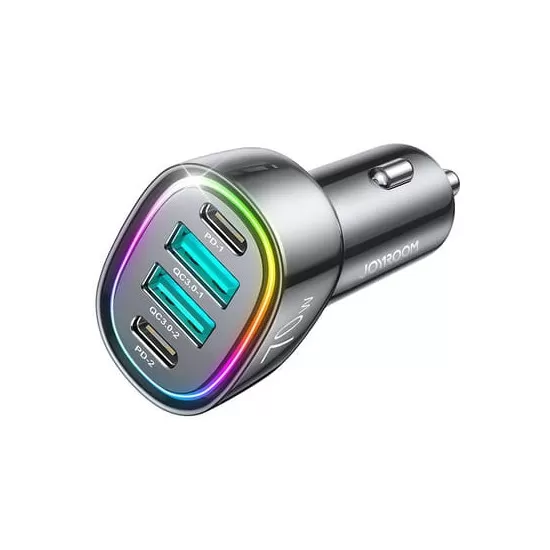 Φορτιστής Αυτοκινήτου Joyroom 70W με 4 θύρες 2 x USB C, 2 x USB (JR-CL29) | www.lightgear.gr
