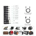 Αναδιπλούμενο Φωτοβολταϊκό Πάνελ Choetech SC008 solar foldable charger 120W DC USB-C 2x USB-A