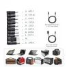 Αναδιπλούμενο Φωτοβολταϊκό Πάνελ Choetech SC008 solar foldable charger 120W DC USB-C 2x USB-A | www.lightgear.gr