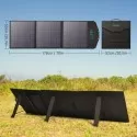 Αναδιπλούμενο Φωτοβολταϊκό Πάνελ Choetech SC008 solar foldable charger 120W DC USB-C 2x USB-A