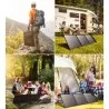 Αναδιπλούμενο Φωτοβολταϊκό Πάνελ Choetech SC008 solar foldable charger 120W DC USB-C 2x USB-A | www.lightgear.gr