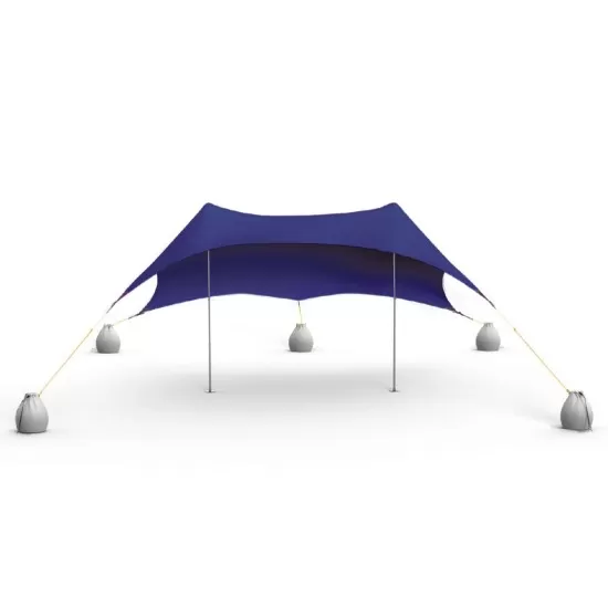 Ελαστική Τέντα Παραλίας Salty Tribe Aeolians 3x2,5m Indigo | www.lightgear.gr