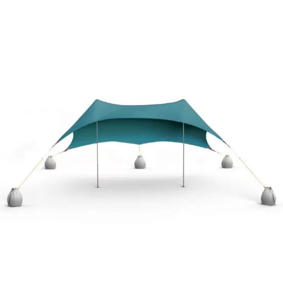 Ελαστική Τέντα Παραλίας Salty Tribe Aeolians 3x2,5m Teal | www.lightgear.gr