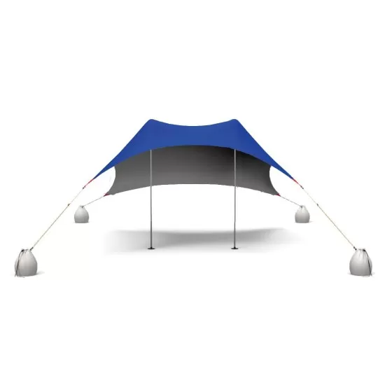 Ελαστική Τέντα Παραλίας Salty Tribe Aeolians 2x2m Royal Blue Blackout | www.lightgear.gr