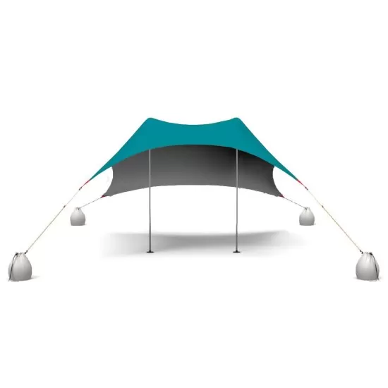 Ελαστική Τέντα Παραλίας Salty Tribe Aeolians 2x2m Teal Blackout | www.lightgear.gr