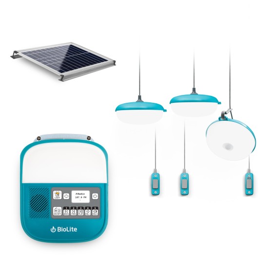 Ηλιακό Σύστημα Φωτισμού & Φόρτισης Biolite SolarHome 625 | www.lightgear.gr