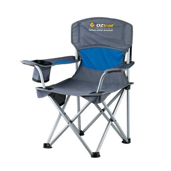 Παιδική Καρέκλα Camping Oztrail Deluxe Junior Μπλε | www.lightgear.gr