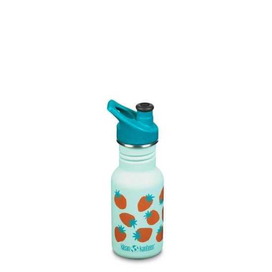 Παιδικό Παγούρι Ανοξείδωτο Klean Kanteen Sport 355ml Blue Tint Strawberrys | www.lightgear.gr Παιδικό Παγούρι Ανοξείδωτο Klean Kanteen Sport 355ml Blue Tint Strawberrys | www.lightgear.gr