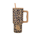 Ανοξείδωτο Θερμός Estia Straw Tumbler XL Save The Aegean 900ml Spotted Prowl | Estia Home Art