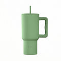 Ανοξείδωτο Θερμός Estia Straw Tumbler XL Save The Aegean 900ml Pine | Estia Home Art