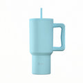 Ανοξείδωτο Θερμός Estia Straw Tumbler XL Save The Aegean 900ml Arctic | Estia Home Art