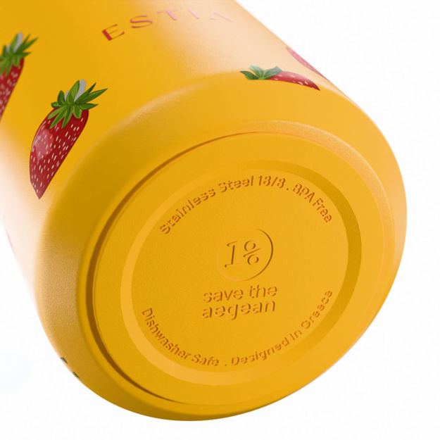 Θερμός Flow Save The Aegean 500ml Berry Bright | Estia Home Art