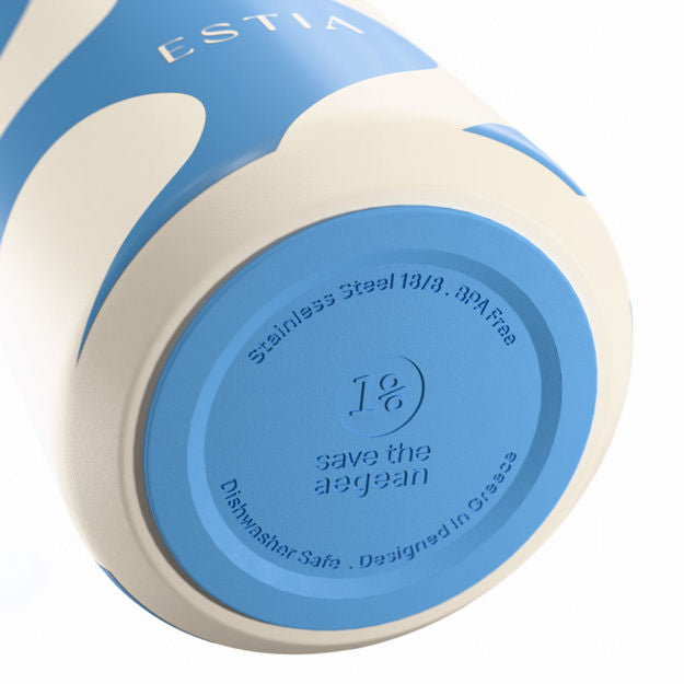 Θερμός Flow Save The Aegean 500ml Ocean Waves | Estia Home Art
