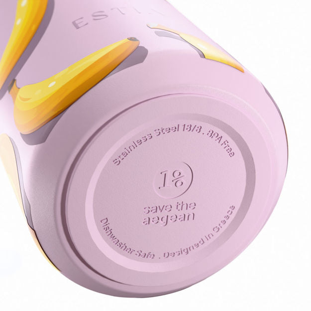 Θερμός Flow Save The Aegean 500ml Banana Mood | Estia Home Art