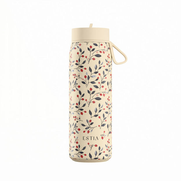 Θερμός Pulse Save The Aegean 500ml Bloom Beige | Estia Home Art