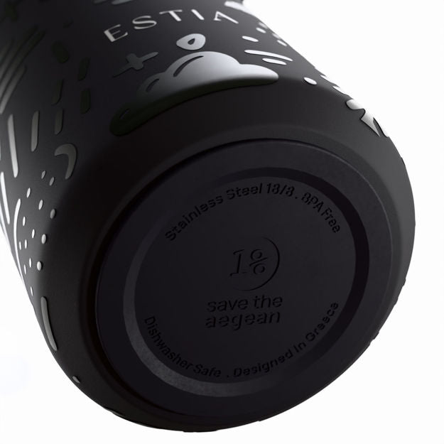 Θερμός Pulse Save The Aegean 500ml Noir Echo | Estia Home Art