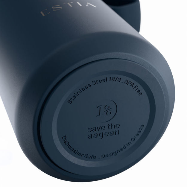 Θερμός Pulse Save The Aegean 360ml Indigo | Estia Home Art