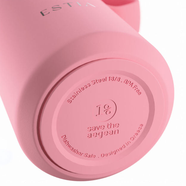 Θερμός Pulse Save The Aegean 360ml Rose | Estia Home Art