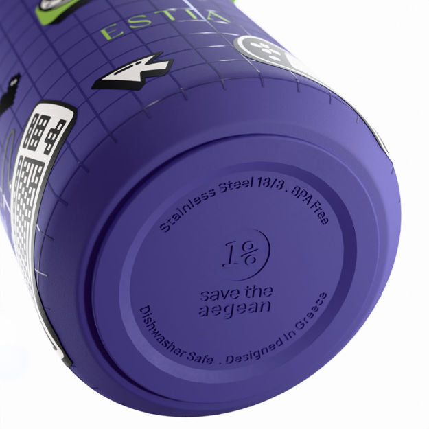 Θερμός Pulse Save The Aegean 500ml Game Over | Estia Home Art