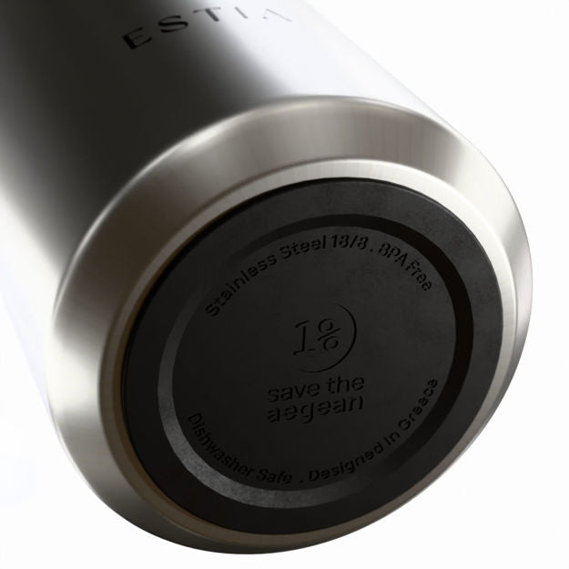 Θερμός Lens Save The Aegean 360ml Brushed | Estia Home Art