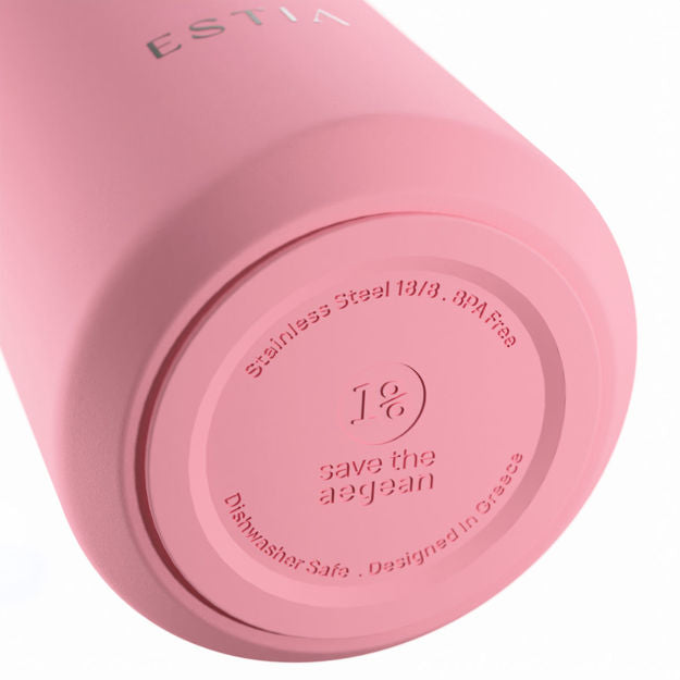 Θερμός Lens Save The Aegean 360ml Rose | Estia Home Art