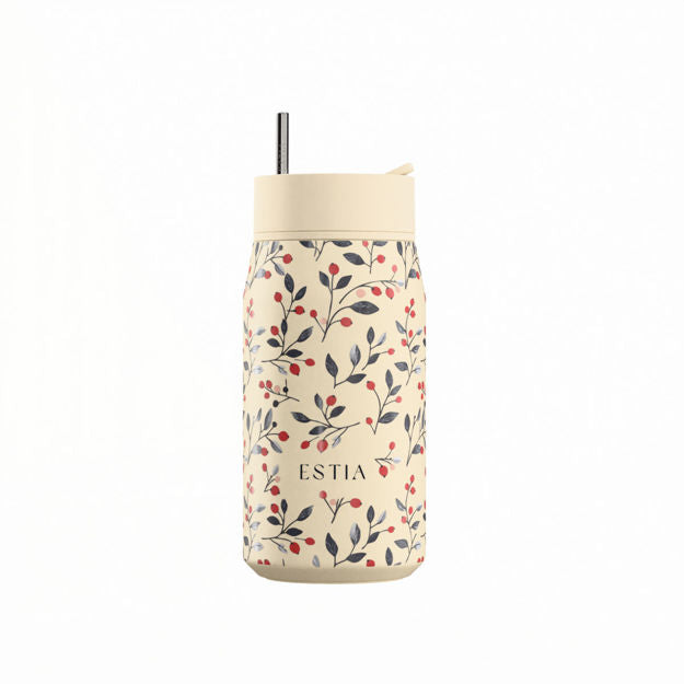 ΘΕΡΜΟΣ LENS SAVE THE AEGEAN 360ml BLOOM BEIGE | Estia Home Art