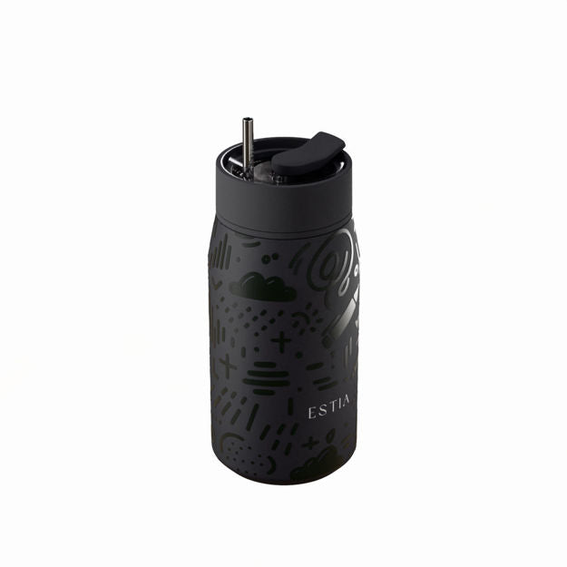 Θερμός Lens Save The Aegean 360ml Noir Echo | Estia Home Art