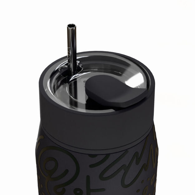 Θερμός Lens Save The Aegean 360ml Noir Echo | Estia Home Art