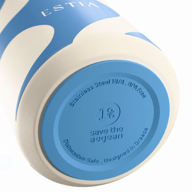 Θερμός Lens Save The Aegean 360ml Ocean Waves | Estia Home Art