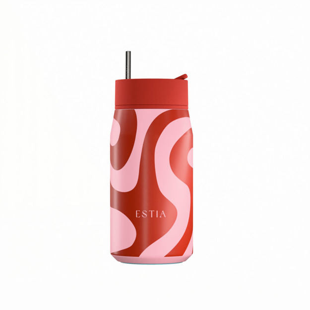 Θερμός Lens Save The Aegean 360ml Coral Waves | Estia Home Art